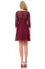 ROCHII DE SEARA - Rochie cocktail Edina Burgundi