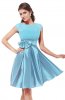 ROCHII ELEGANTE - Rochie cocktail Tasha Light Blue