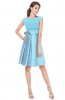 ROCHII ELEGANTE - Rochie cocktail Tasha Light Blue