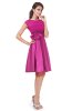 ROCHII RETRO - Rochie cocktail Tasha Pink
