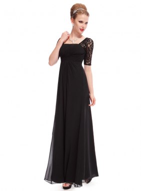 Rochie de seara Katerina Black din Colectia de ROCHII DE SEARA