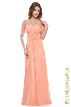 Rochie de seara Katerina Light Coral - Magazin online haine de dama Fashion