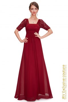 Rochie de seara Katerina Burgundi - Magazin online haine de dama Fashion