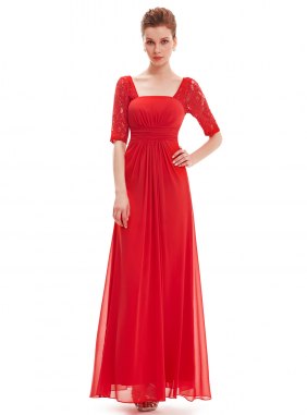 Rochie de seara Katerina Red din Colectia de ROCHII DE SEARA