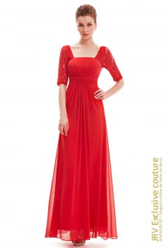 Rochie de seara Katerina Red - Magazin online haine de dama Fashion
