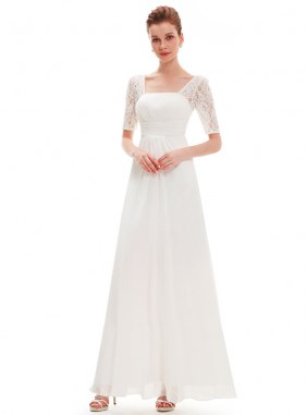 Rochie de seara Katerina White din Colectia de ROCHII DE SEARA