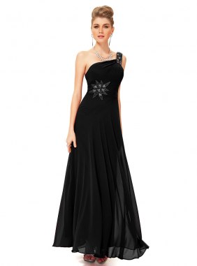 Rochie de seara Nedene Black din Colectia de ROCHII DE SEARA