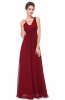 DE VARA - Rochie eleganta Adorabile Bordeaux