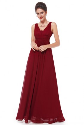 Rochie eleganta Adorabile Bordeaux din Colectia de DE VARA