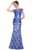 COLECTII VECHI - Rochie de ocazie Sapphire Blue