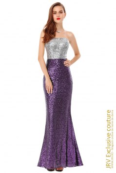 Rochie de ocazie Sabine Purple - Magazin online haine de dama Fashion