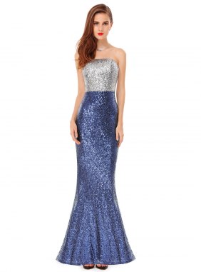 Rochie de ocazie Sabine Blue din Colectia de ROCHII DE SEARA