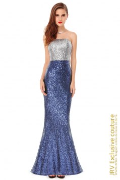 Rochie de ocazie Sabine Blue - Magazin online haine si accesorii de dama Fashion