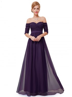 Rochie de bal Ryta Purple din Colectia de ROCHII DE SEARA