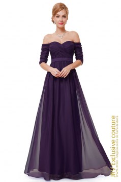 Rochie de seara Ryta JRV Purple - Magazin online haine de dama Fashion
