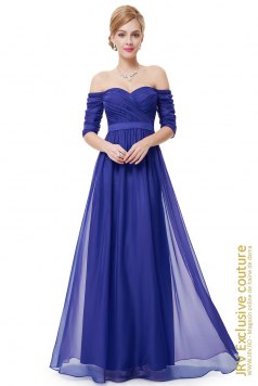Rochie de bal Ryta Blue - Magazin online haine de dama Fashion