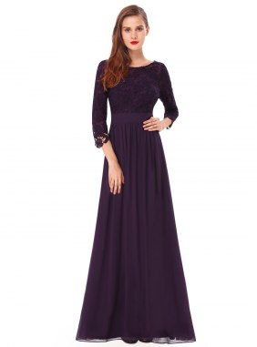 Rochie de seara Yvonne Purple din Colectia de ROCHII DE SEARA