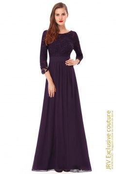 Rochie de seara Yvonne Purple - Magazin online haine de dama Fashion