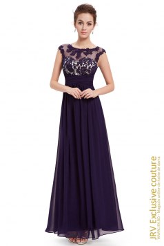 Rochie de seara Saphira Purple - Magazin online haine de dama Fashion