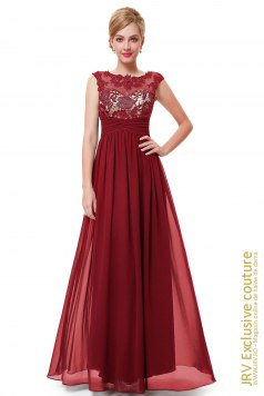 Rochie de seara Saphira Burgundi - Magazin online haine de dama Fashion