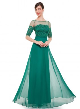 Rochie de seara Anya Green din Colectia de ROCHII DE SEARA