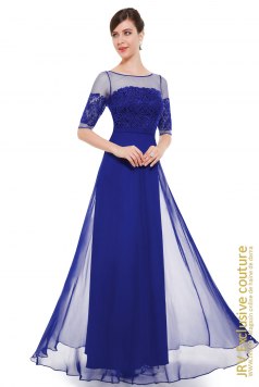Rochie de seara Anya Blue - Magazin online haine de dama Fashion
