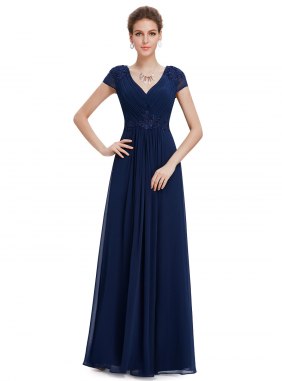 Rochie de seara Leyla Dark Blue din Colectia de ROCHII DE SEARA