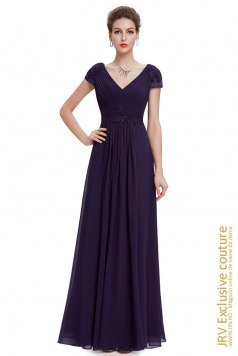 Rochie de seara Leyla Purple - Magazin online haine de dama Fashion