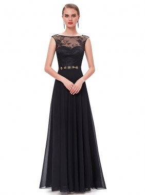 Rochie de seara Karmina Black din Colectia de ROCHII DE SEARA