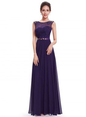 Rochie de seara Karmina Purple din Colectia de ROCHII DE SEARA