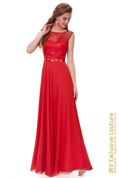 Rochie de seara Karmina Red - Magazin online haine de dama Fashion