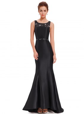 Rochie de seara Rowa Black din Colectia de ROCHII DE SEARA