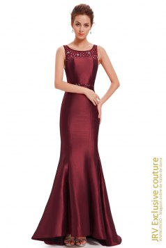 Rochie de seara Rowa Burgundi - Magazin online haine de dama Fashion