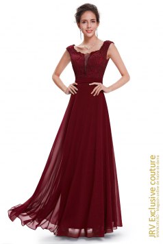Rochie eleganta Anaelle Burgundi - Magazin online haine de dama Fashion