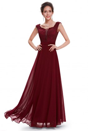 Rochie eleganta Anaelle Burgundi din Colectia de COLECTII VECHI