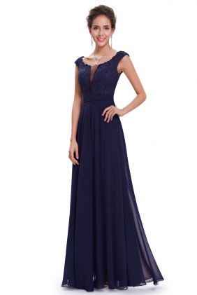 Rochie eleganta Anaelle Dark Blue din Colectia de COLECTII VECHI