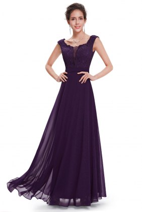 Rochie eleganta Anaelle Purple din Colectia de COLECTII VECHI
