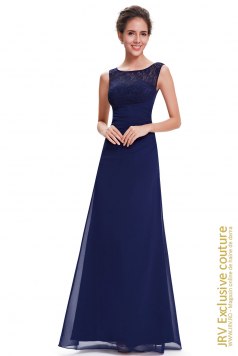 Rochie de seara Monika Dark Blue - Magazin online haine de dama Fashion