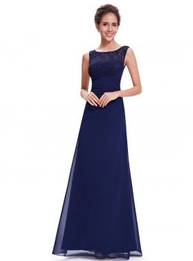 Rochie de seara Monika Dark Blue din Colectia de ROCHII DE SEARA