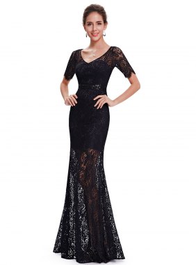 Rochie eleganta Marion Black din Colectia de ROCHII DE SEARA