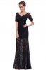 ROCHII DE SEARA - Rochie eleganta Marion Black
