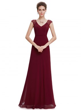 Rochie de seara Kamy Burgundi din Colectia de ROCHII DE SEARA