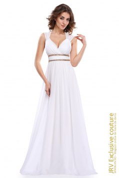 Rochie de seara Rachella White - Magazin online haine de dama Fashion