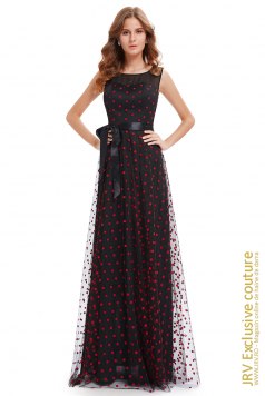 Rochie eleganta Yma Dots Red - Magazin online haine de dama Fashion