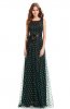 ROCHII RETRO - Rochie eleganta Yma Dots Green