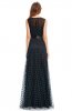 ROCHII RETRO - Rochie eleganta Yma Dots Blue