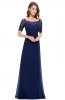 ROCHII DE SEARA - Rochie eleganta Charlotte Blue