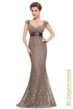 Rochie de seara Yolanda Cappuccino - Magazin online haine de dama Fashion