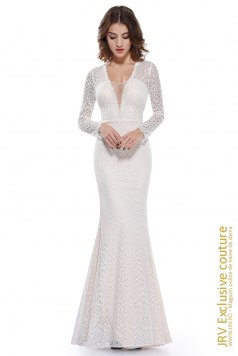 Rochie de seara Raya Creme - Magazin online haine de dama Fashion