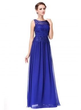 Rochie de seara Loren Blue din Colectia de ROCHII DE SEARA